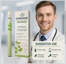 Herbal Diffuser Pen for Lung Detox and Oral Air Freshening with Extracts of M..