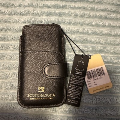 scotch soda sleeve handytasche Etui Leder Neu Amsterdam Couture 1304-08.77163