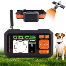 pet Electric Fence,Dog Wireless Electric Fence System,GPS Smart Remote Traini...