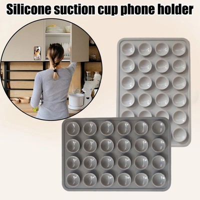 Silicone Suction Pad Mobile Phone Holder Adhesive Back Sucker Mount Pad