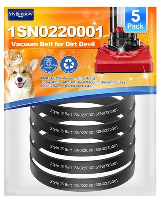 15 Replacement Belts for DirtDevil 15 Dynamite and Power Express Upright Vacuum