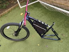 Good Condition Bike Frame With Front Wheel, Great Suspension & Nice Handlebars￼￼