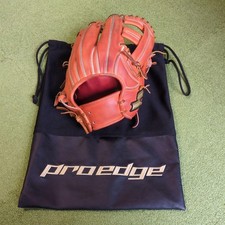 Proedge Orange Baseball Glove Infielder  s with Dedicated Bag