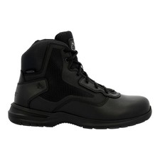 Rocky Cadet Side Zip 6" RKD0104 Mens Black Leather Lace Up Tactical Boots
