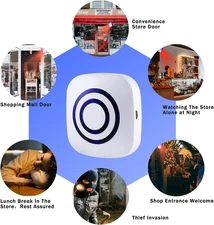 Motion Sensor Alarm,Wireless Driveway Alarm Indoor Home Security Business Det...