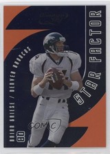 2001 Quantum Leaf Star Factor 43/2000 Brian Griese #SF-19 09j5