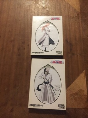 Shonen Jump Bleach Episodes 134-156 DVD Lot x2 Volume 8 & 9