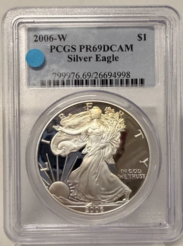 2006-W American Silver Eagle Proof — photo from the most recent tracked eBay sale