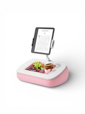 Lap Beanbag Tablet Pillow Stand with Snack Bowl and 360  Rotating Arm,