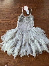 Tutu Du Monde Girls' Stargazer Tutu Dress In Blush Pink And Grey Size 8