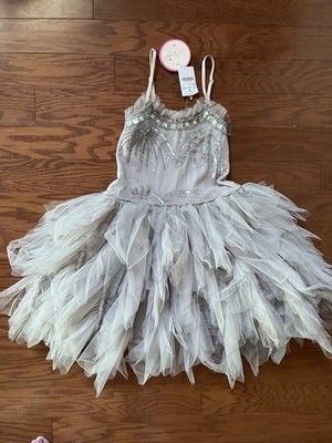 Tutu Du Monde Girls' Stargazer Tutu Dress In Blush Pink And Grey Size 8