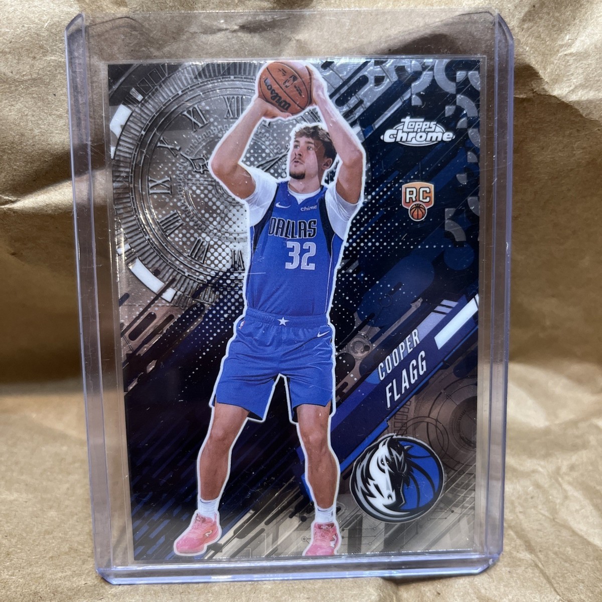 2025-26 Topps Chrome NBA Cooper Flagg “Go Time” Rookie Mavericks