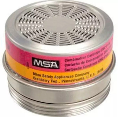 MSA 815180 Combination Cartridges Comfo Organic Vapor/Acid Gas/P100 6-Pack