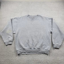 Member's Mark Russell Athletic Sweatshirt Mens Large Gray Crewneck Pullover