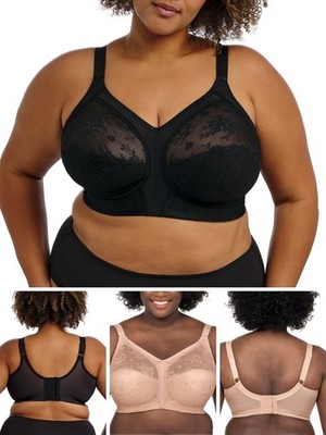 Goddess Verity Soft BH ohne Bügel Softschale Vollschale breite Träger BHs Übergröße