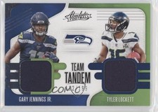 2019 Absolute Team Tandem Materials 112/199 Tyler Lockett Gary Jennings Jr 0v9