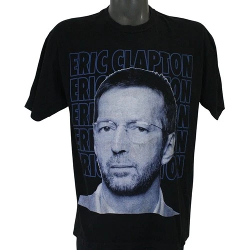 Vintage Eric Clapton North American Tour Concert T-Shirt XL 1990s vintage concert t-shirt, vintage, size XL, single stitch, B+ condition