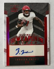 2022 Leaf Ultimate Draft Zonovan 