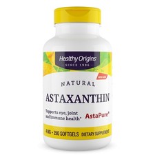 Healthy Origins Astaxanthin 12 mg 60 Weichkapseln, Augen, Gelenkgesundheit, Immun USA **