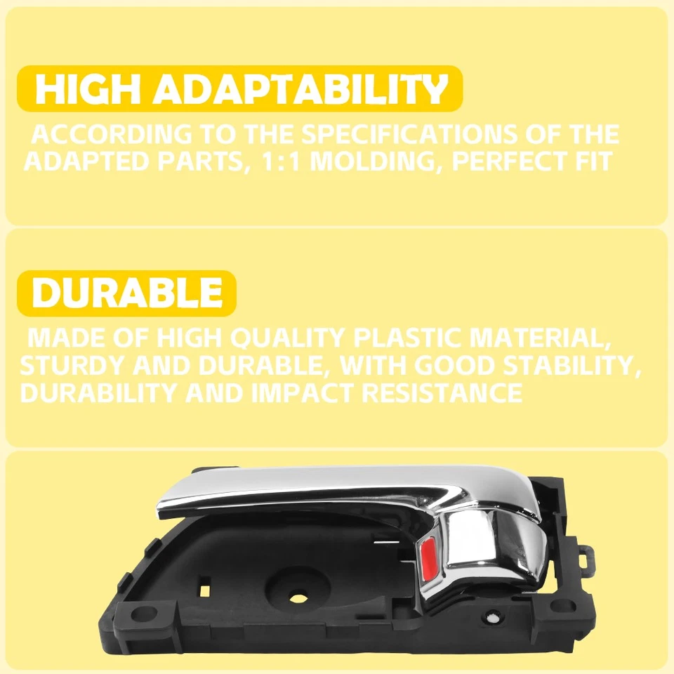 For 2011-2015 Kia Sorento EX LX SX Luxury Limited Interior Inside Door Handle EH - Image 2 of 4