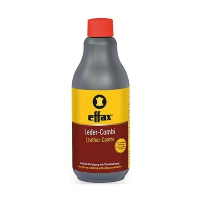 Effax Unisex's Leather Combi Bottle, Brown, 500ml