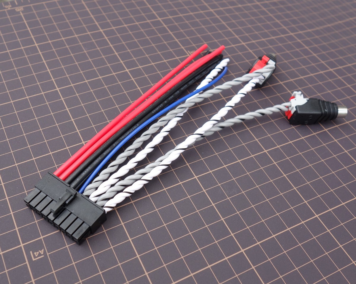 Power High low level Input Harness Cable For HIFONICS Car