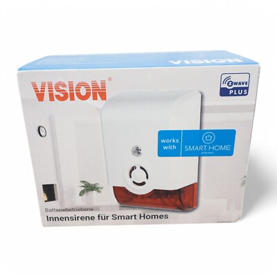 Vision Innensirene VISEZM1601-5HBA Smart Home Z-Wave Plus batteriebetrieben NEU