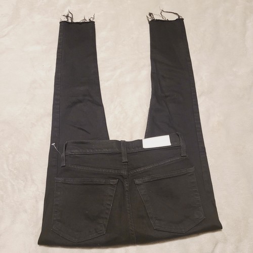 RE/DONE Originals Jeans Womens Size 24 Stove Pipe High Rise Button Fly Denim USA - Imagen 6 de 15