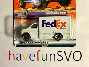 matchbox fedex truck