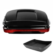 Chopped Trunk w/ Tail Light Fits For Harley Touring Street Glide 2014-2025