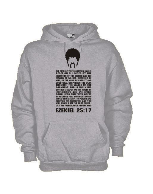 YOUSIJIE Ezekiel 2517 Pulp Fiction Bible Quote Ezekiel 25 17 Men's - Foto 10