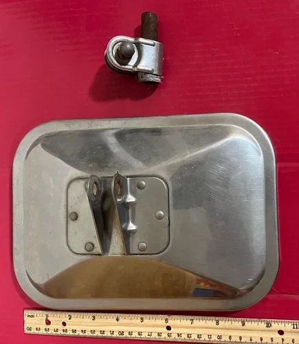 OEM FORD Truck West Coast Jr Tow Mirror 6x10 Stainless