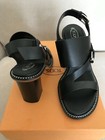 NIB Tod's Donna Sandal T90 YE Fibbie Nero (Black)  size 38 — photo 3