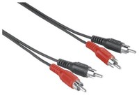 Hama Audio-Kabel, 2 Cinch-Stecker - 2 Cinch-Stecker, 1,5M 00205085