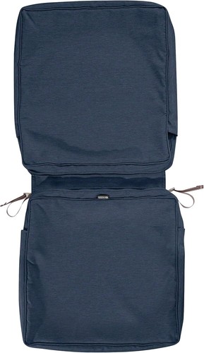 Montlake Water-Resistant 44 x 20 x 3 Inch Outdoor Chair Cushion Slip Cover