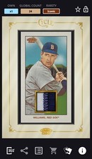 2022 Topps Bunt (digital) - T206 Gold Relic ICONIC Award 🏅- Ted Williams (24cc)