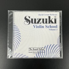 Suzuki Violin School Volume 3 - David Cerone Performs CD, 1995 New  Sealed