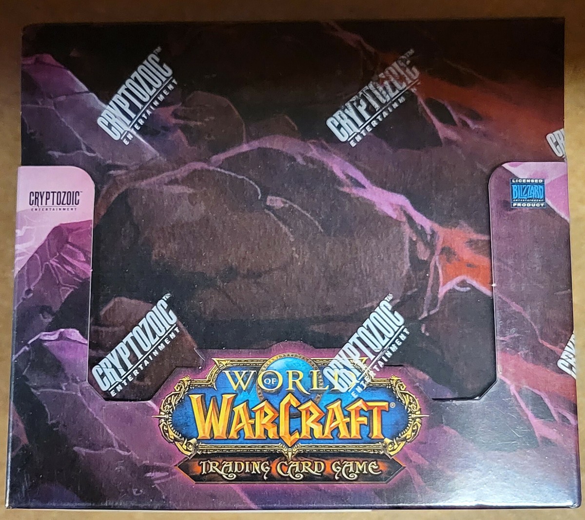 World of Warcraft WoW TCG Caverns of Time Treasure Pack DISPLAY