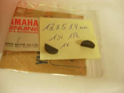 YAMAHA 90280-04005 POLRAD KEIL  FEDERSTECKER  KEY,WOODRUFF  TX XS 400 500 650 