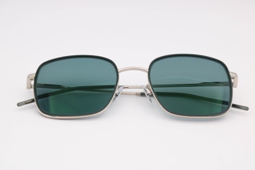 Ottoto Skill Green/Silver Square 35-002417 Eyeglasses Frames 52-20-145 - Picture 6 of 6