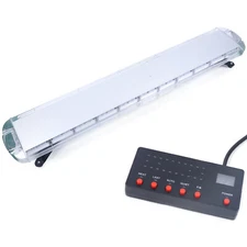 51'' 96 LED Strobe Light Bar Tow Truck Amber Emergency Beacon Warn Light New top