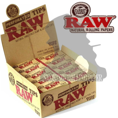 Filtri In Carta Raw King Size Filter tips Box Da 50 Blocchetti