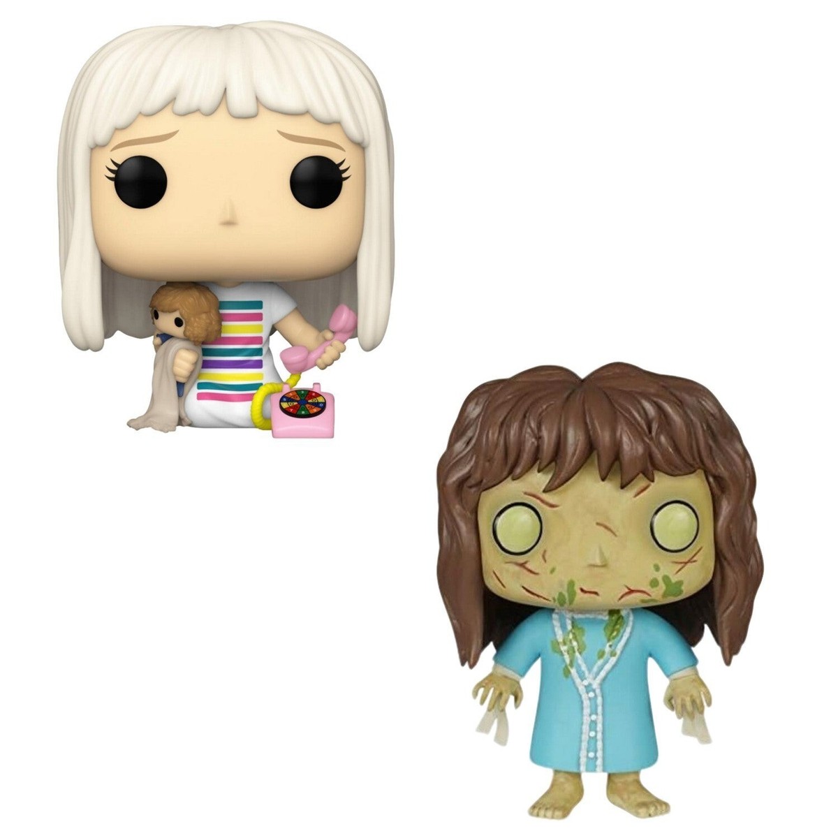 Funko Pop! 2 Pack Poltergeist II - Carol Anne & The Exorcist