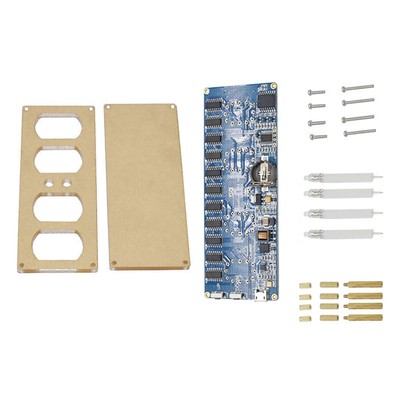 DIY 2020 IN-12 Nixie Tube PCBA Kit Digital Clock Circuit Board Kit No Tubes g