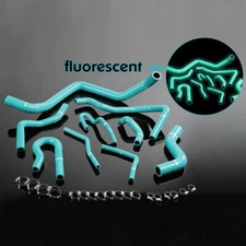 Fit For 92-00 Honda Civic D15 D16 SOHC EG/EK Silicone Radiator Hose Kit 9Pcs New