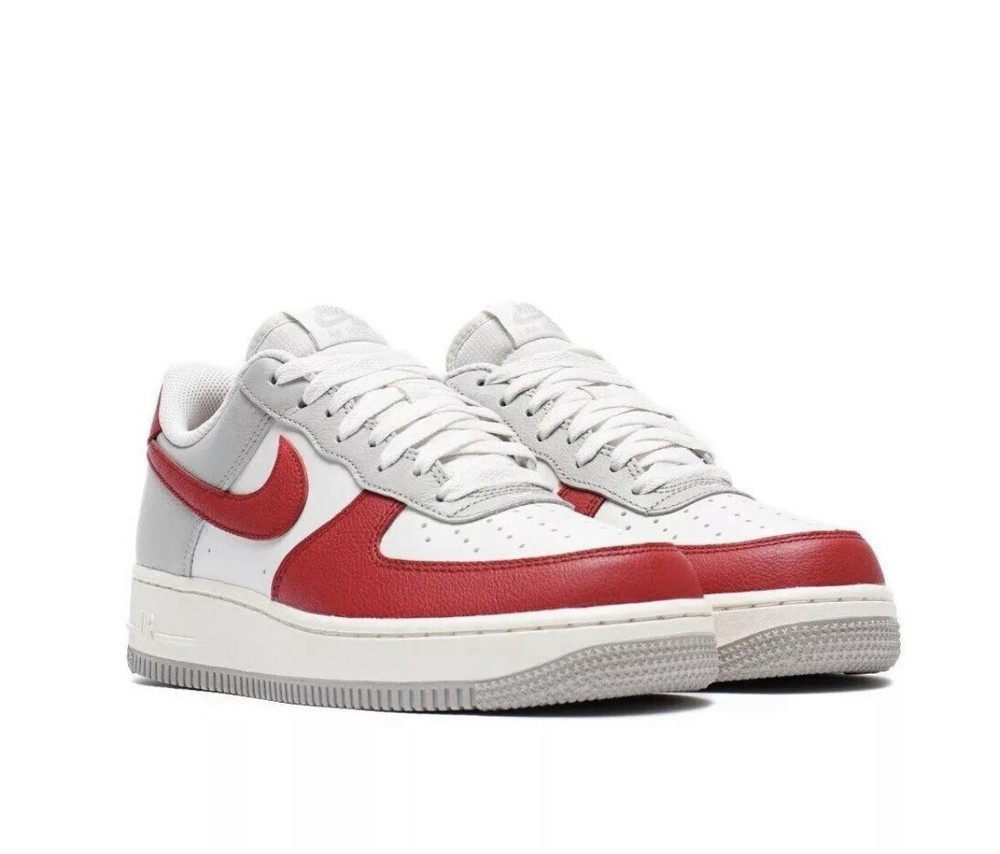 Nike Air Force 1 Low '07 LV8 Phantom Gym Red HJ9094-012 Men's Size 9.5