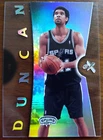 TIM DUNCAN, 2006-07 FLEER e-X ACETATE CARD #35, SPURS