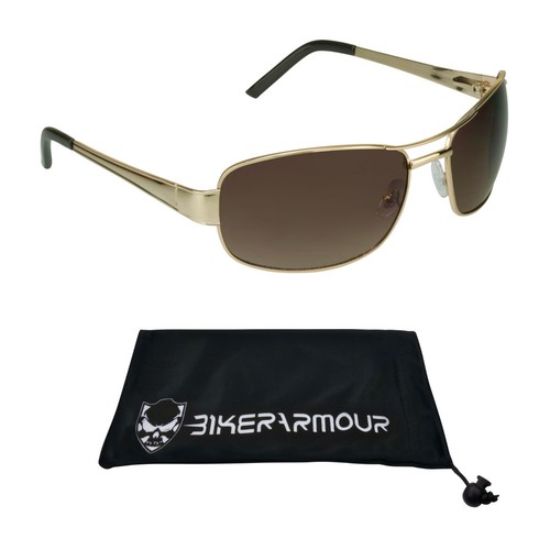 Uomo Aviator Grande Occhiali da Sole Testa \u0026 Alto Largo Viso Metallo XL |  eBay
