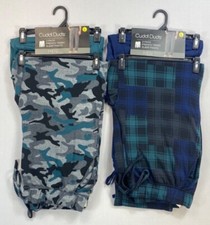 Men's Cuddl Duds 2 piece French Terry Banded Bottom Sleep Pajama Pants NEW