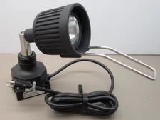 Sunnex  HS761-00  Halogen Task Lamp Chrome/Black  12V 20W  2" Neck